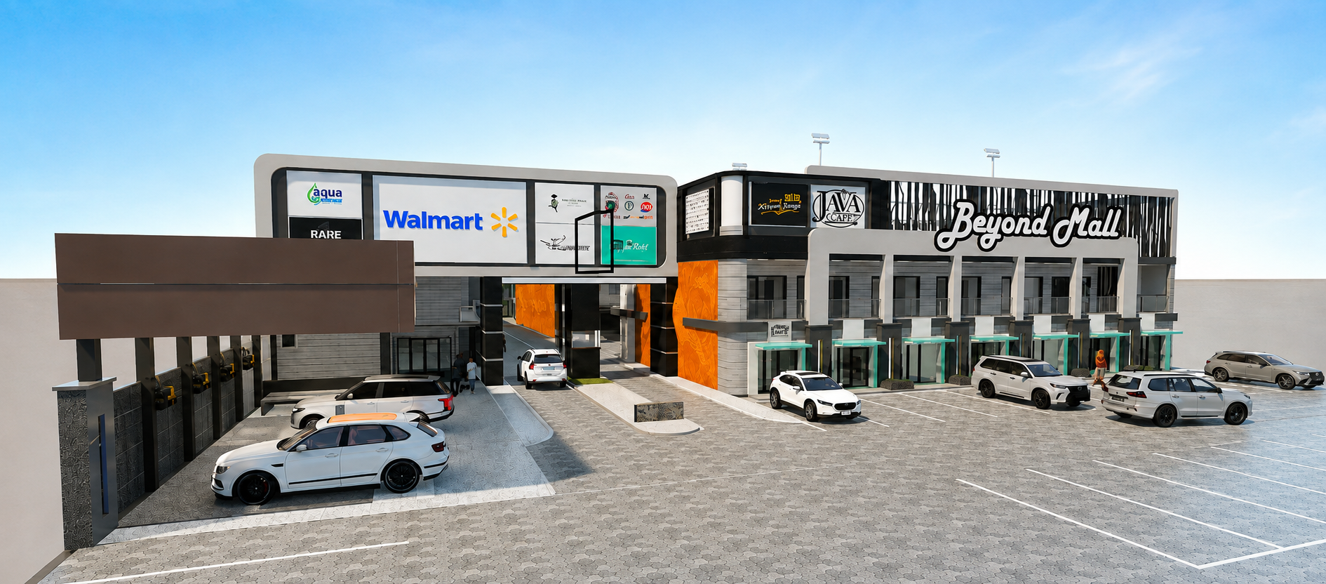 Artist's impression of Beyond Mall, Kamakis