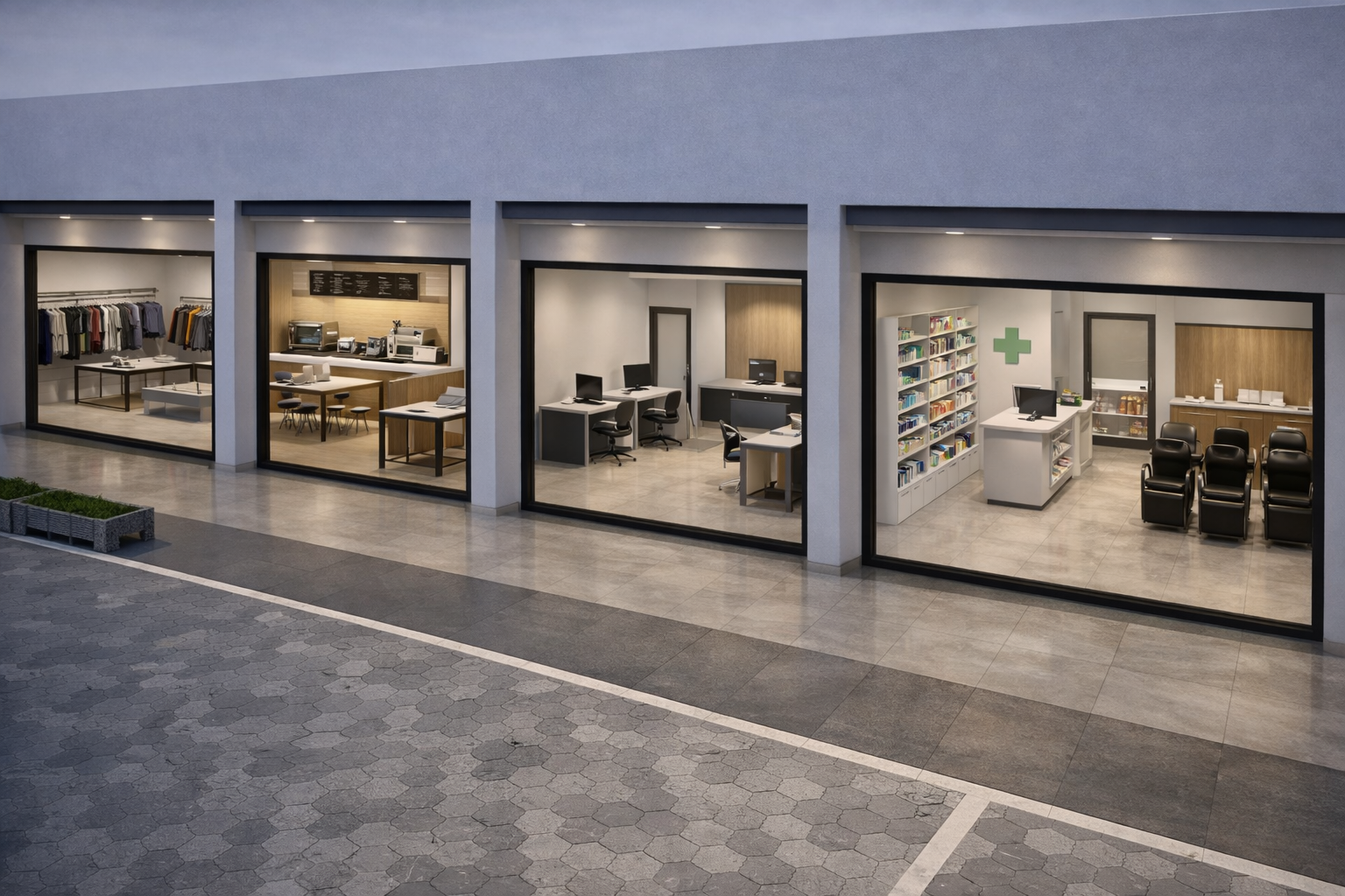 Artist's impression of Beyond Mall development