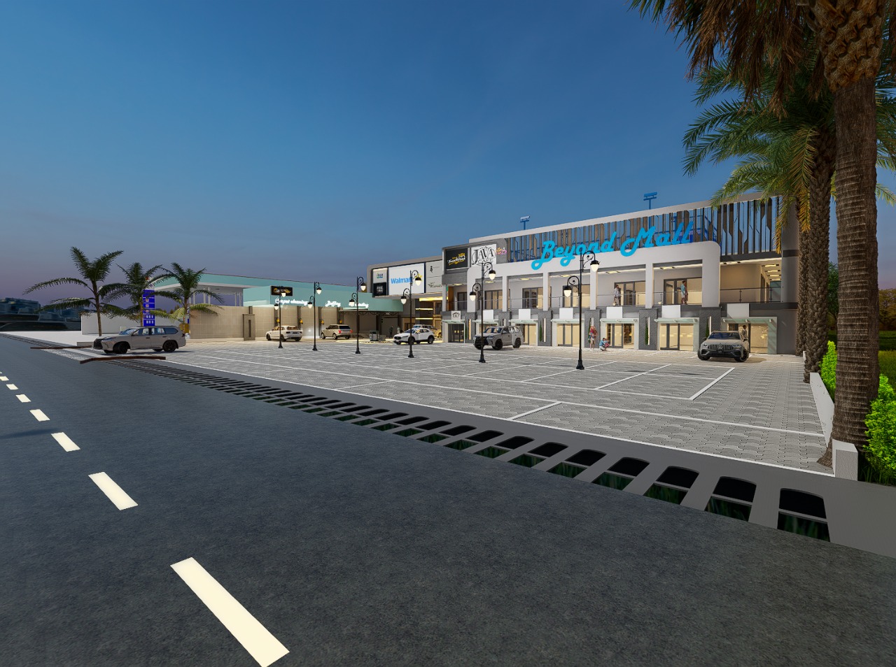 Beyond Mall architectural render
