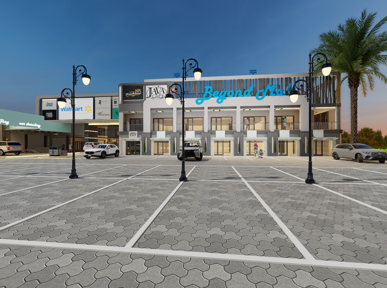 Beyond Mall architectural render