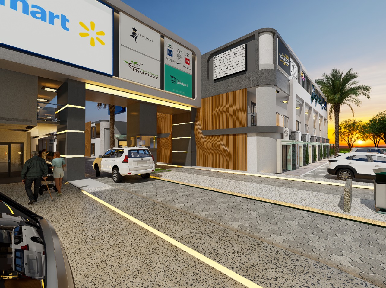 Beyond Mall architectural render