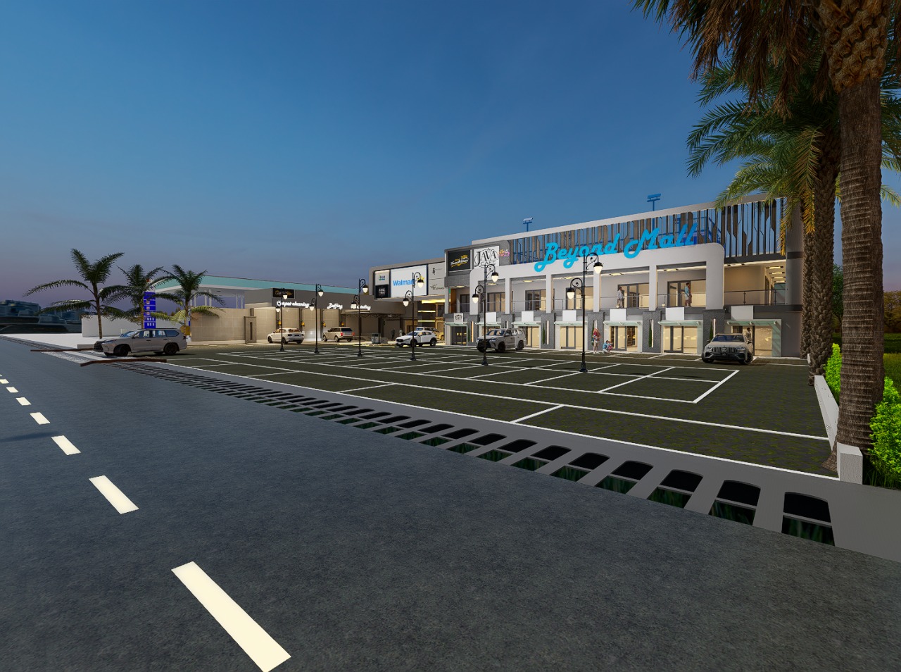 Beyond Mall architectural render