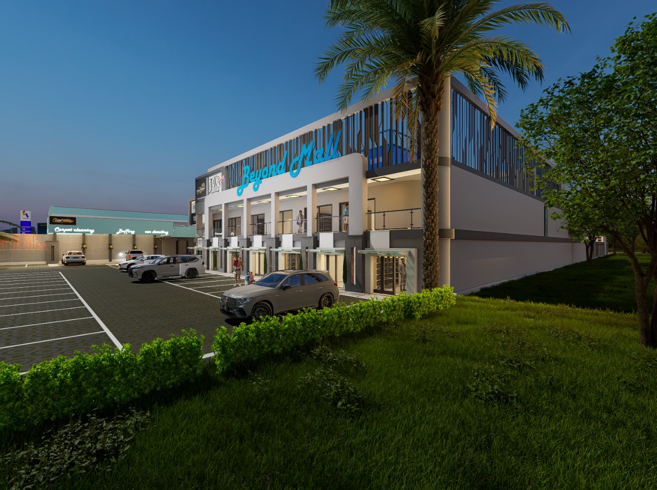 Beyond Mall architectural render