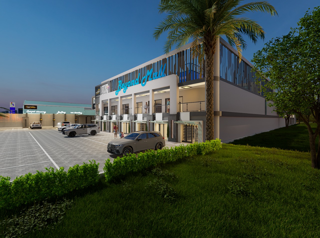Beyond Mall architectural render