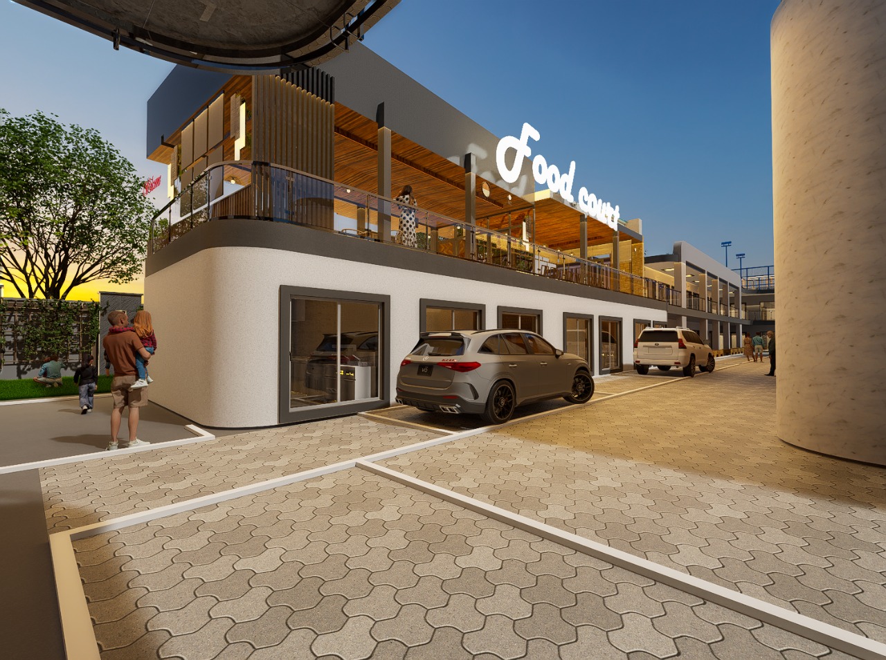 Beyond Mall architectural render